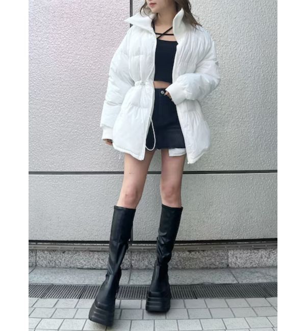 EVRIS「シェイプパフブルゾン」|ブルゾン・スタジャン|