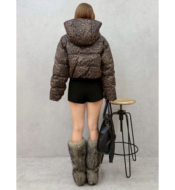 EVRIS「2WAYエアリークロップドブルゾン」|ダウン|