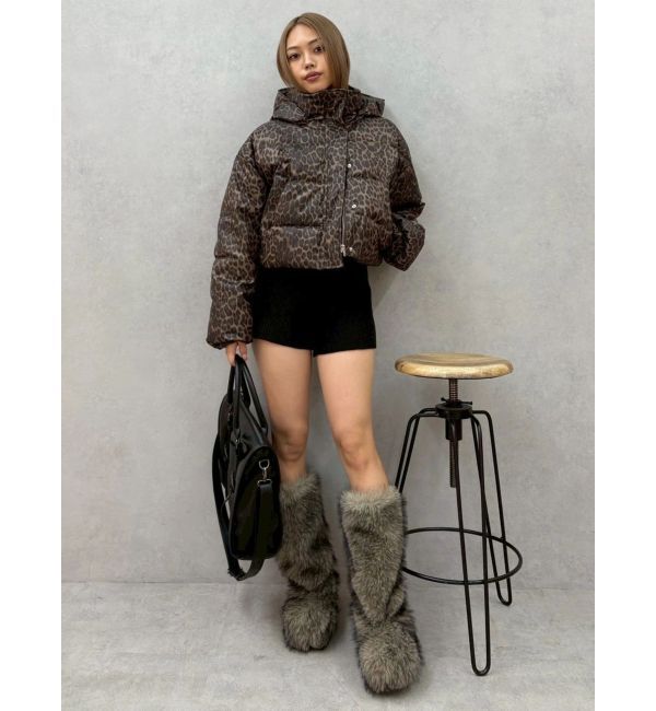 EVRIS「2WAYエアリークロップドブルゾン」|ダウン|