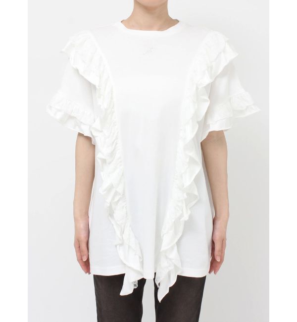 jouetie「フリルドッキングルーズTシャツ」|Tシャツ・カットソー|