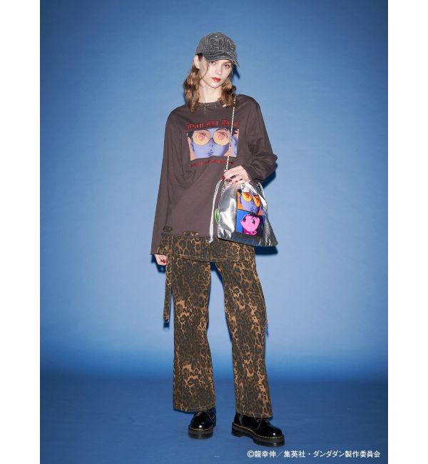 jouetie「【TVアニメ『ダンダダン』・jouetie】オーバーダメージロンT」|Tシャツ・カットソー|