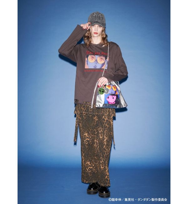 jouetie「【TVアニメ『ダンダダン』・jouetie】オーバーダメージロンT」|Tシャツ・カットソー|