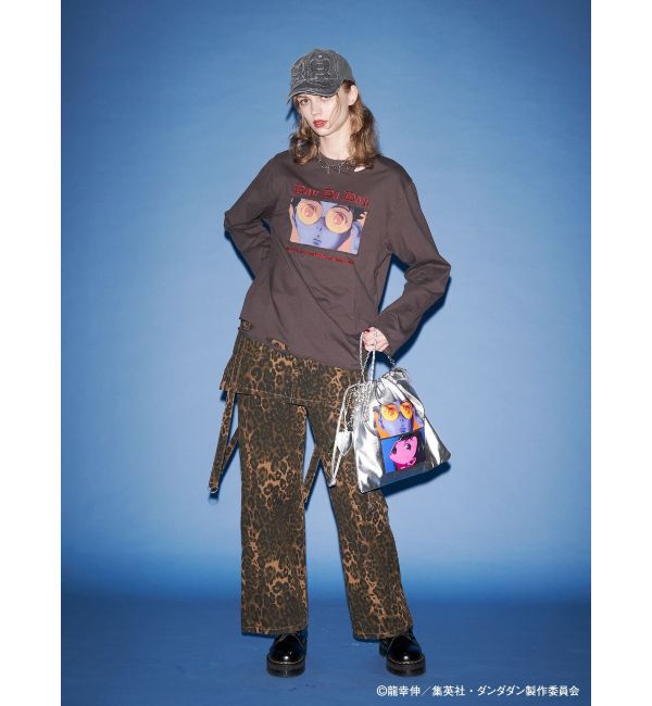 jouetie「【TVアニメ『ダンダダン』・jouetie】オーバーダメージロンT」|Tシャツ・カットソー|