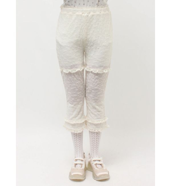merry jenny「ストレッチレースカプリパンツ」|その他|