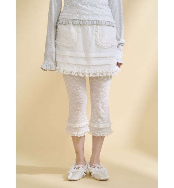 merry jenny「ストレッチレースカプリパンツ」|その他|
