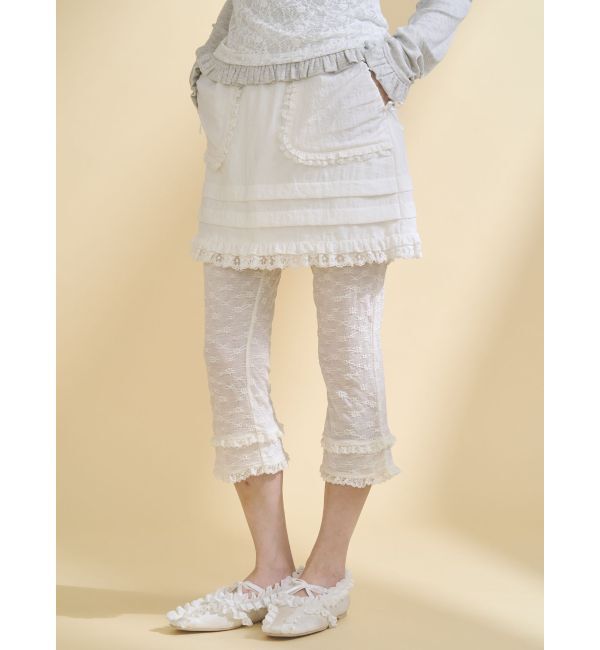 merry jenny「ストレッチレースカプリパンツ」|その他|