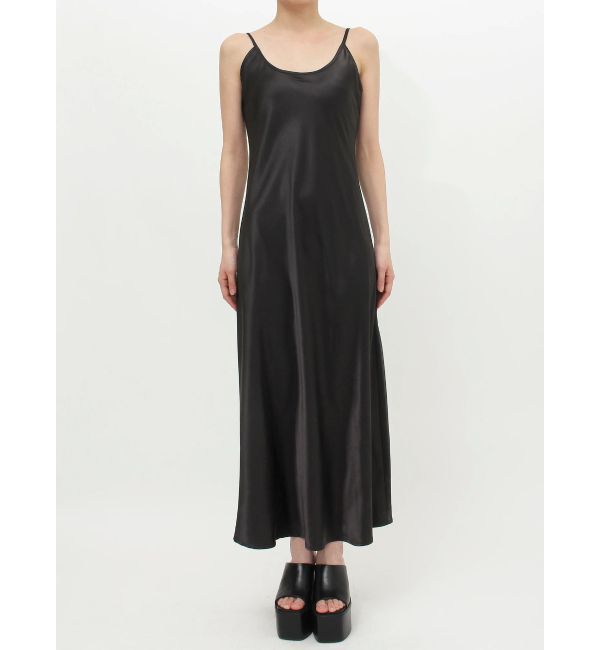 GYDA「バックオープンサテンキャミロングワンピース」|ワンピース|