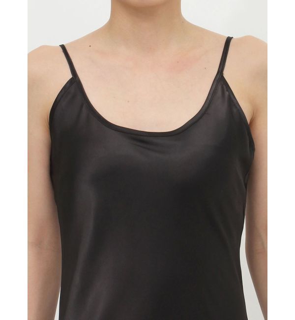 GYDA「バックオープンサテンキャミロングワンピース」|ワンピース|