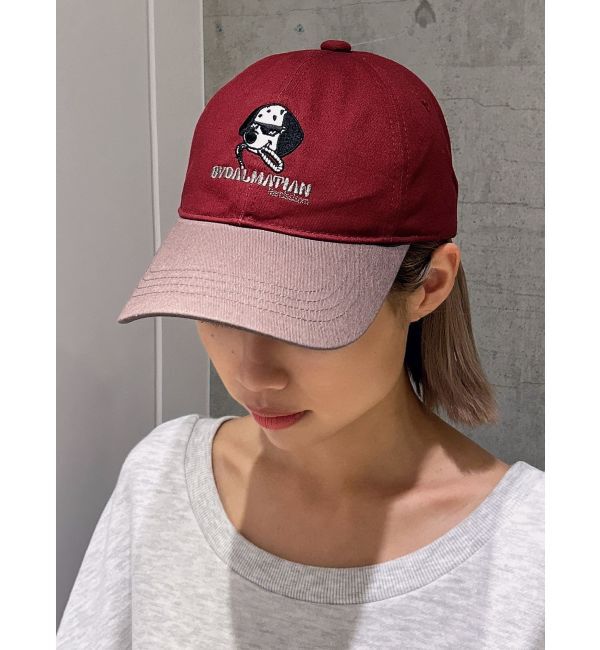 GYDA「GYDALMATIANツイルCAP」|キャップ・キャスケット|ボルドー