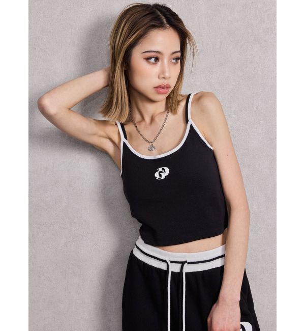 GYDA「GD バイカラーキャミソール」|キャミソール|