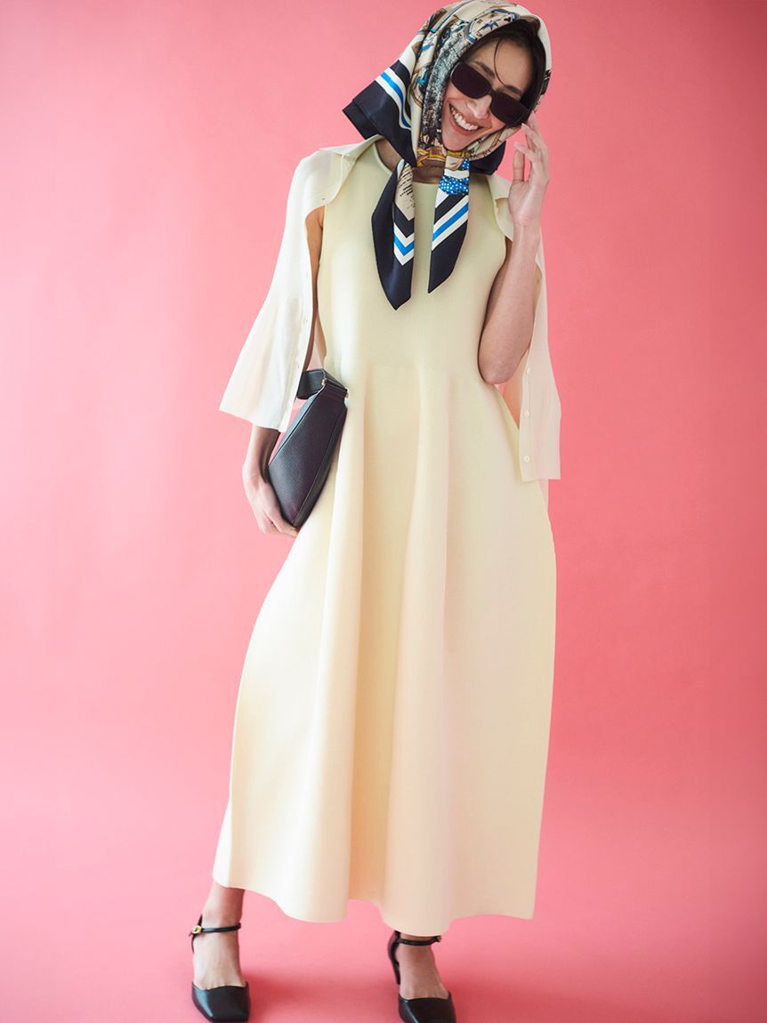 Mila Owen「アンサンブルノースリホールガーメントワンピース」|ワンピース|