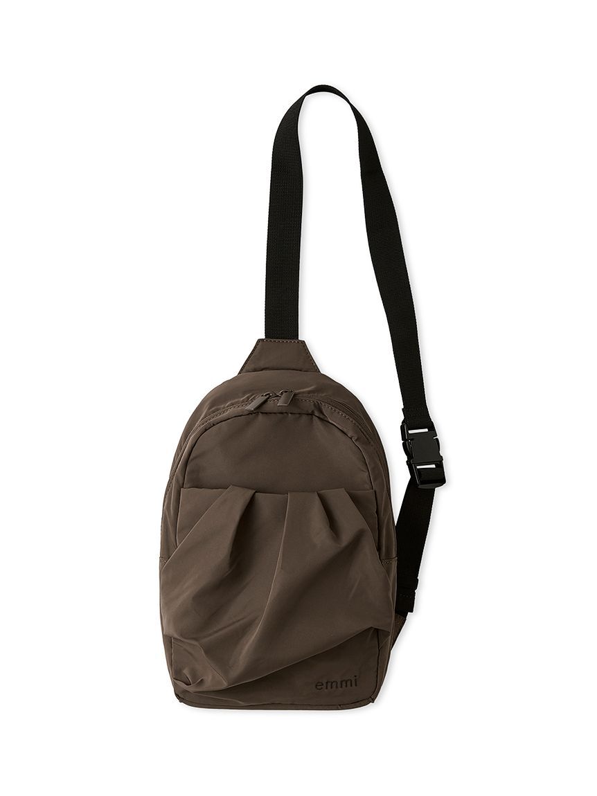 emmi atelier「eco 撥水ギャザーミニショルダーバッグ」|ショルダー・メッセンジャー|