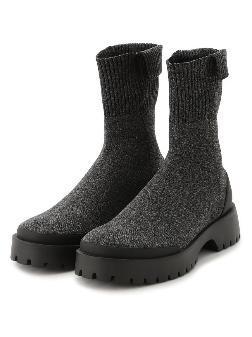 emmi atelier「eco ニットブーツ」|ショートブーツ|