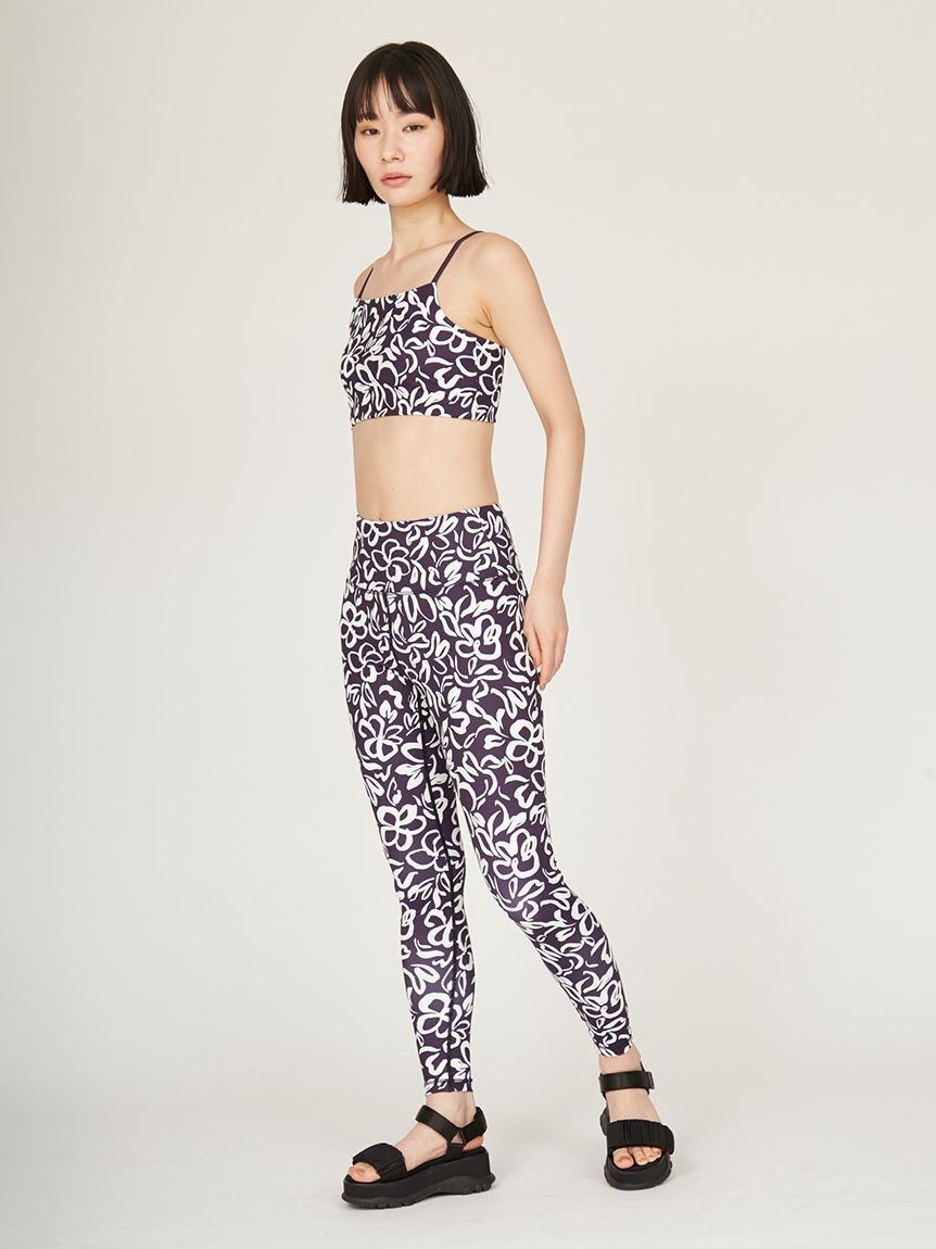 emmi yoga「プルメリアアートレギンス」|その他|