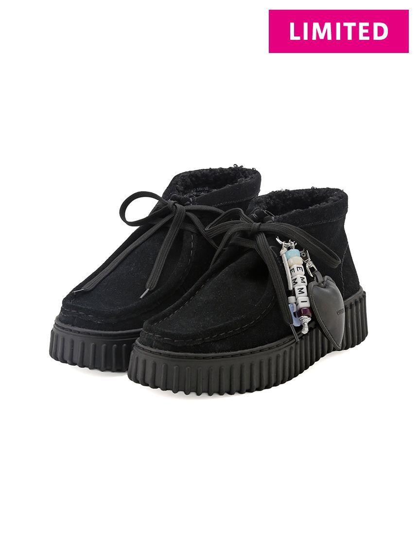 Clarks「【emmi meets Clarks】 Torhill Moss emmi customize exclusive model 16」|ショートブーツ|