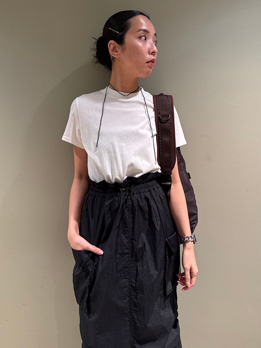 emmi atelier「【ONLINE限定カラーあり】カットドッキングワンピース/撥水」|ワンピース|