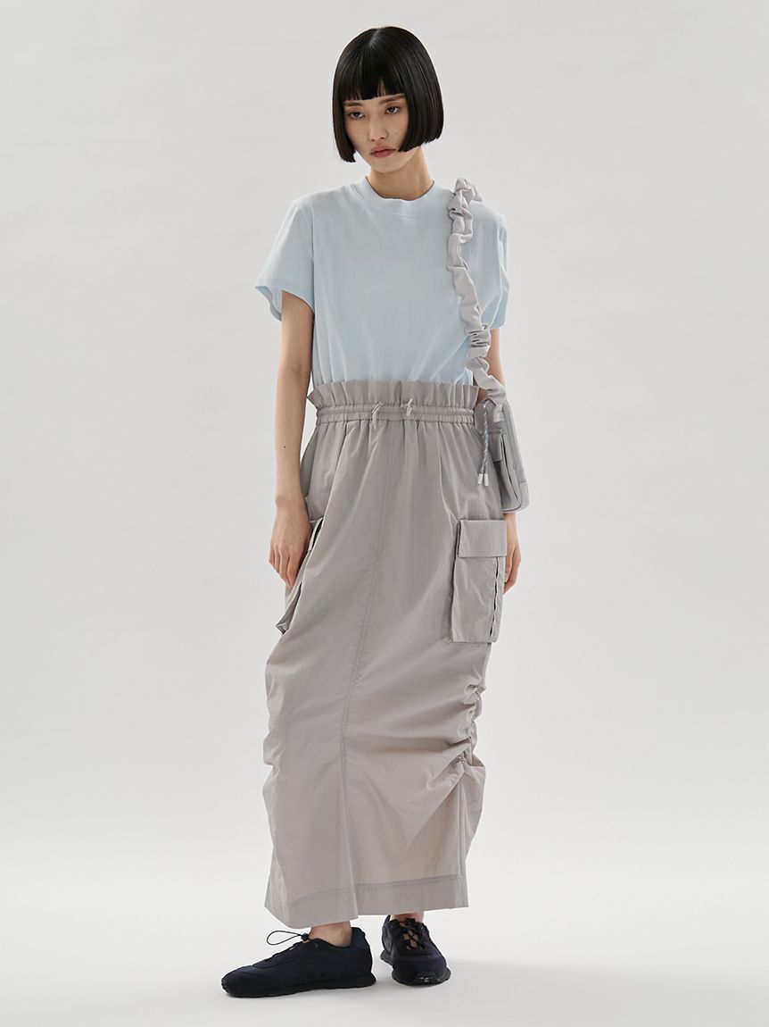 emmi atelier「【ONLINE限定カラーあり】カットドッキングワンピース/撥水」|ワンピース|BLU