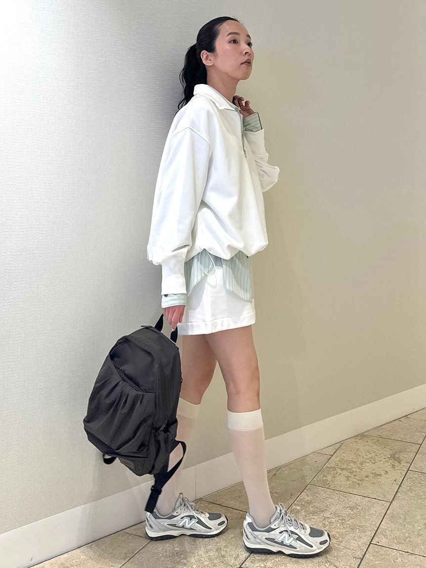 emmi atelier「【em】レイヤードライクスウェットショートパンツ【セットアップ対応】」|その他|