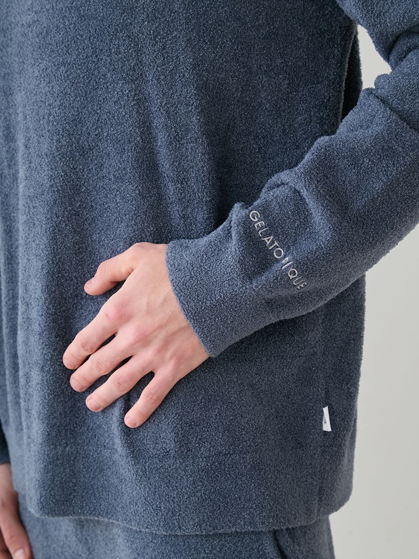GELATO PIQUE HOMME「【HOMME】調温スムーズィープルオーバー」|プルオーバー|