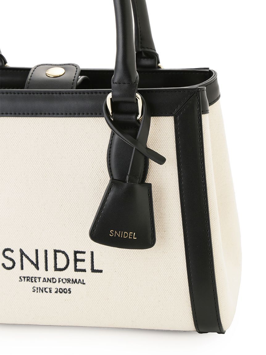 SNIDEL「バリエロゴバッグ」|ハンドバッグ|