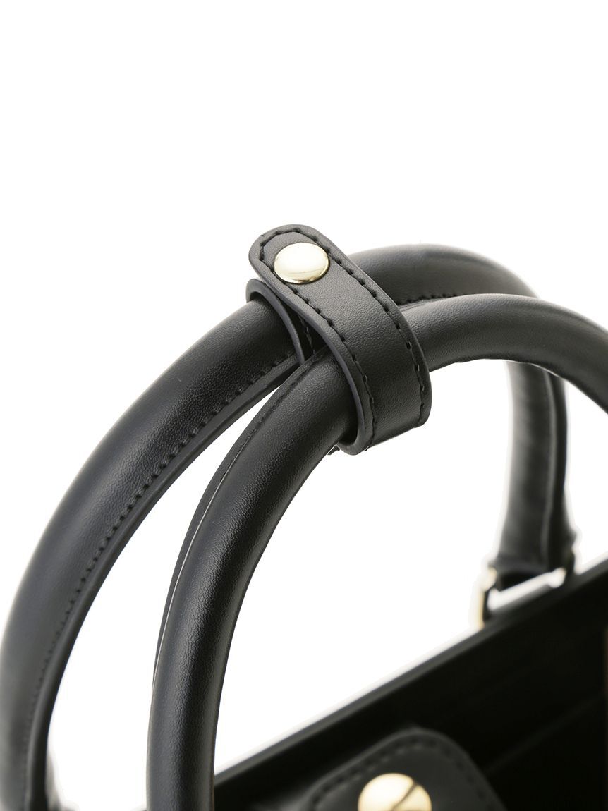 SNIDEL「バリエロゴバッグ」|ハンドバッグ|