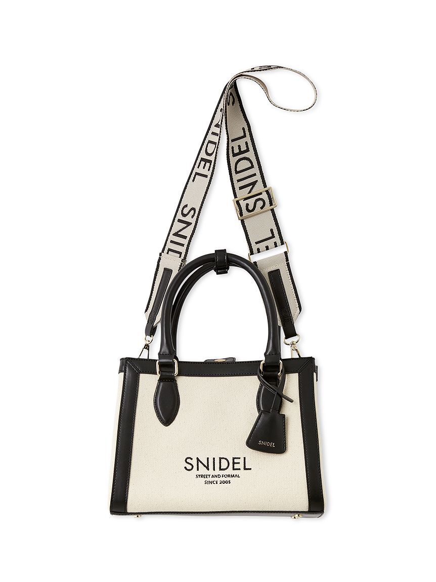SNIDEL「バリエロゴバッグ」|ハンドバッグ|