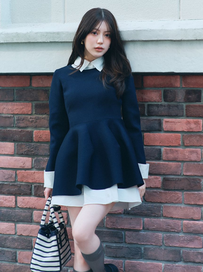 SNIDEL「バリエロゴバッグ」|ハンドバッグ|