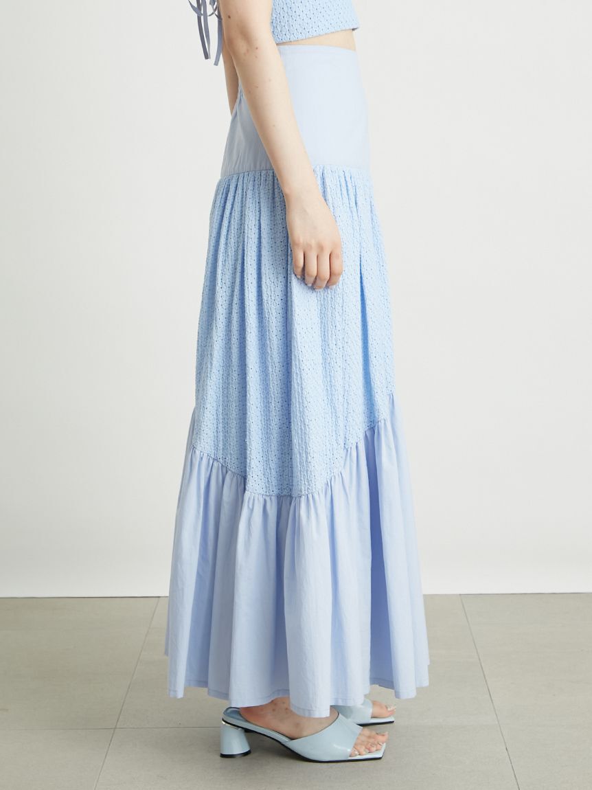 LILY BROWN Lingerie「【LILY BROWN Lingerie】コットンレースボリュームスカート」|スカート|