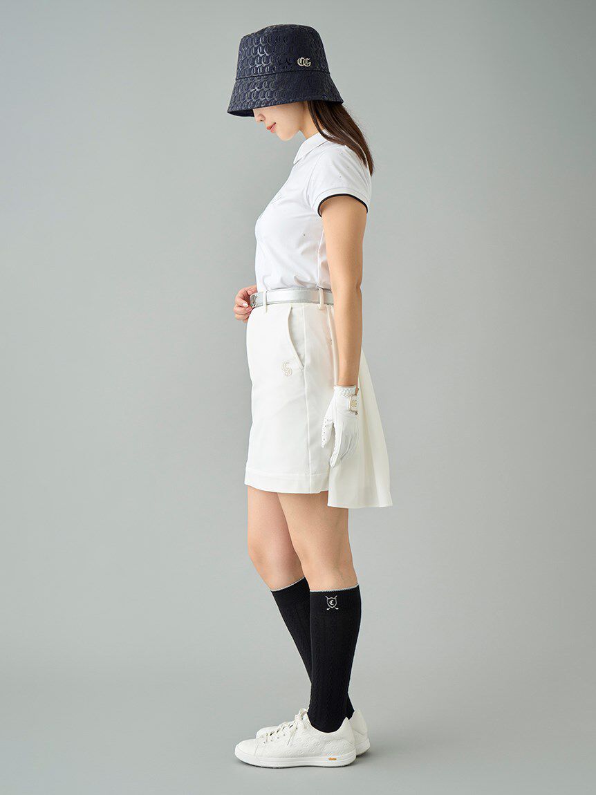 CELFORD「【CELFORD GOLF】　襟付きラインストーンプリントＴ」|その他|