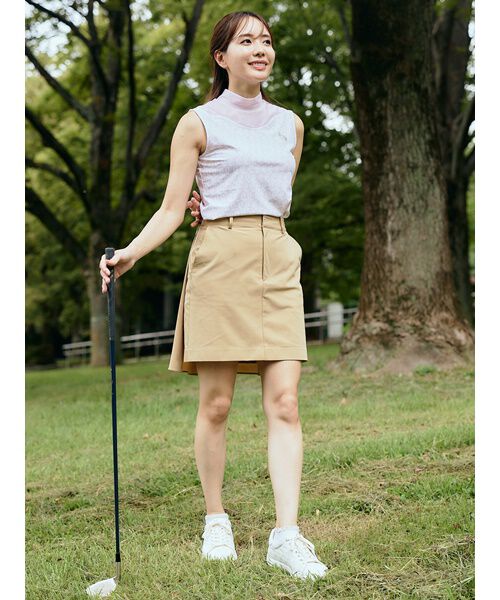 CELFORD「【CELFORD GOLF】モノグラムＰＴカットノースリトップス」|その他|