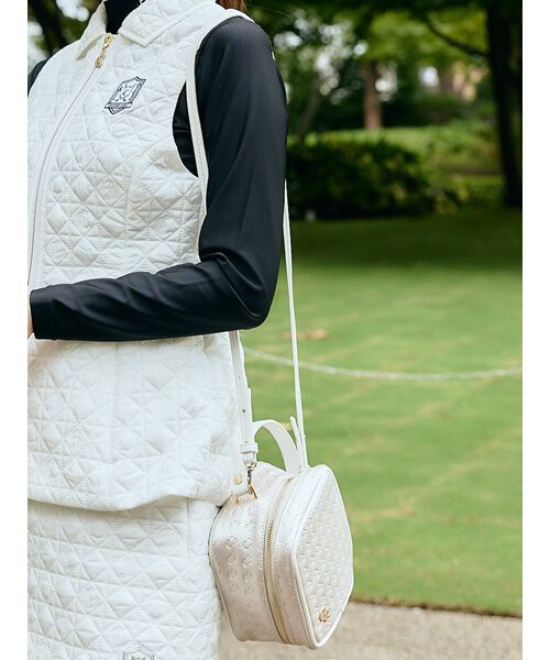 CELFORD「【CELFORD GOLF】　エンボススクエアミニバッグ」|その他|PNK