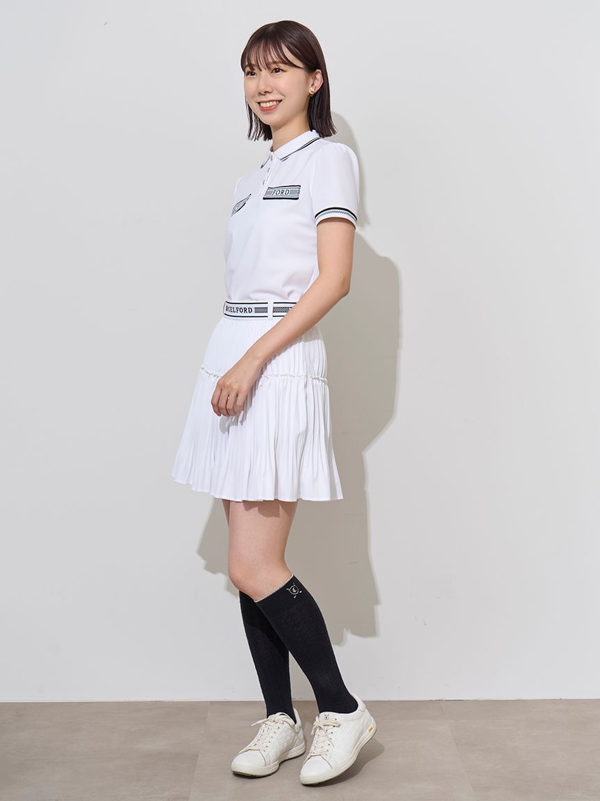 CELFORD「【CELFORD GOLF】ジャガードプリーツスカート」|スカート|