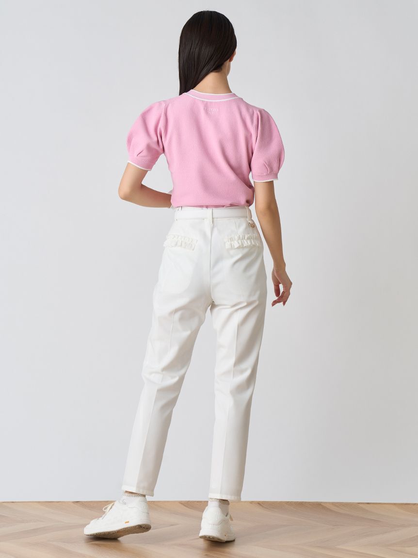 CELFORD「【CELFORD GOLF】ロゴポイントボウタイニットプルオーバ」|その他|