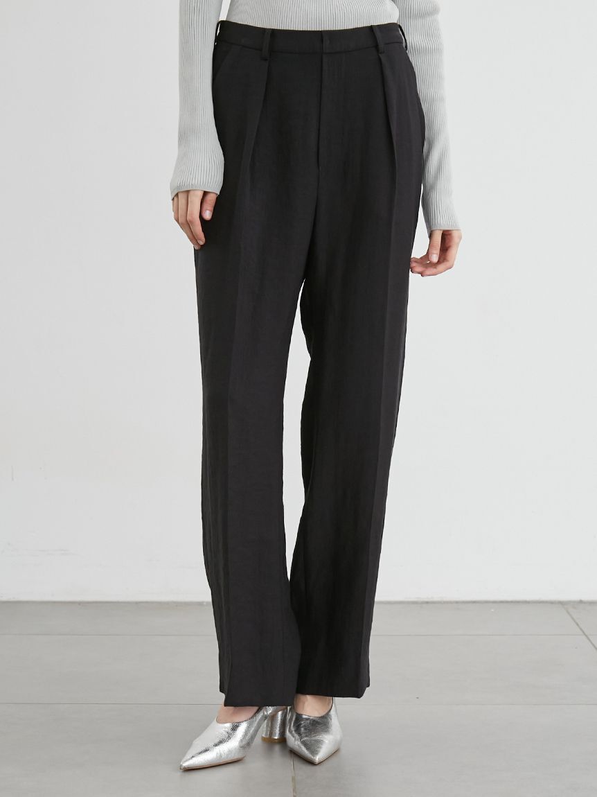 styling/「【セットアップ対応】バックサテンパンツ」|チノ|BLK