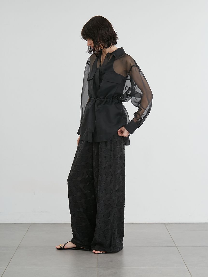 styling/「オーガンザミリタリーシャツ」|シャツ・ブラウス|