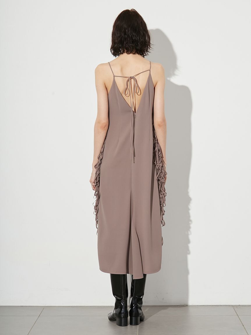 styling/「ジョーゼットフリンジワンピース」|ワンピース|
