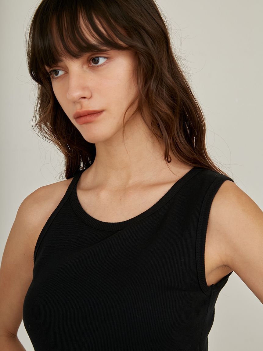 styling/「アシンメトリータンクトップ」|タンクトップ|
