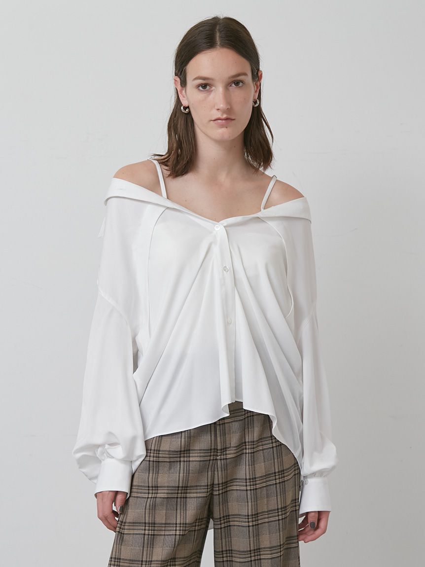 styling/「オフショルダー2WAYシャツ」|シャツ・ブラウス|