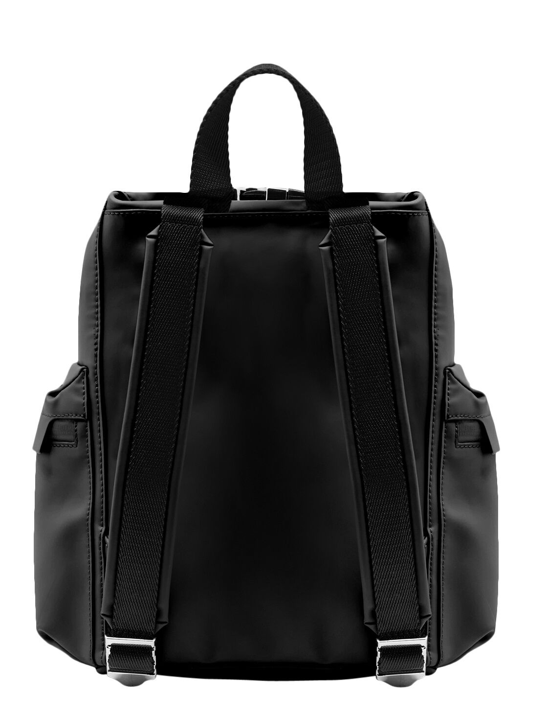 HUNTER「オリジナルトップクリップバックパック ラバライズドレザー ミディアム」|リュック|