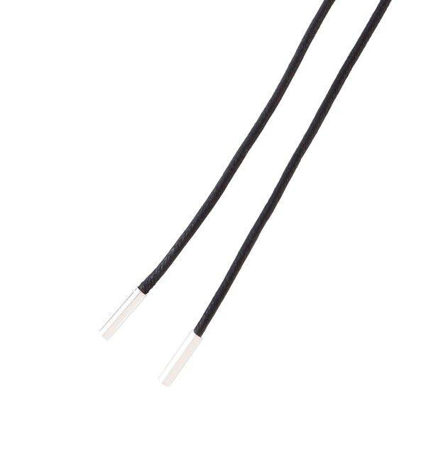  「シルバーコンビコードネックレス」|ネックレス|