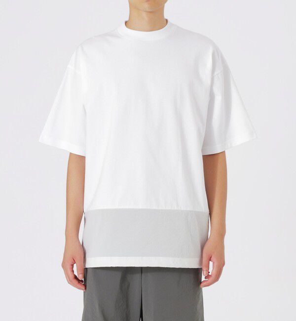  「ナイロンコンビTシャツ」|Tシャツ・カットソー|