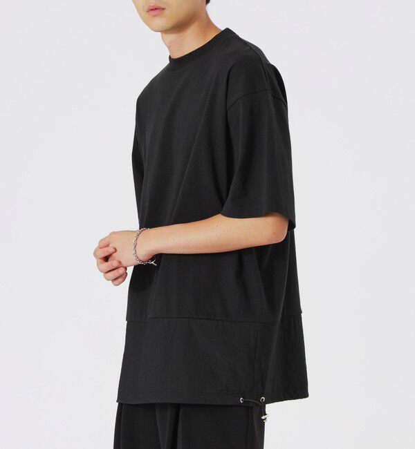  「ナイロンコンビTシャツ」|Tシャツ・カットソー|