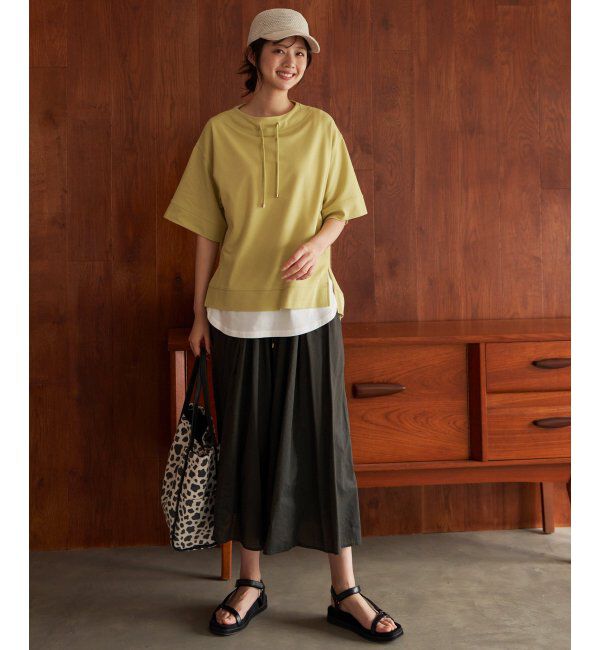 ikka「パイピングビッグトートバッグ」|その他|