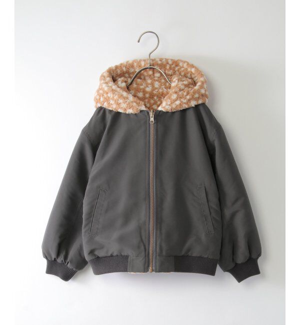 ikka kids「リバーシブルボアブルゾン（120~160cm）」|その他|