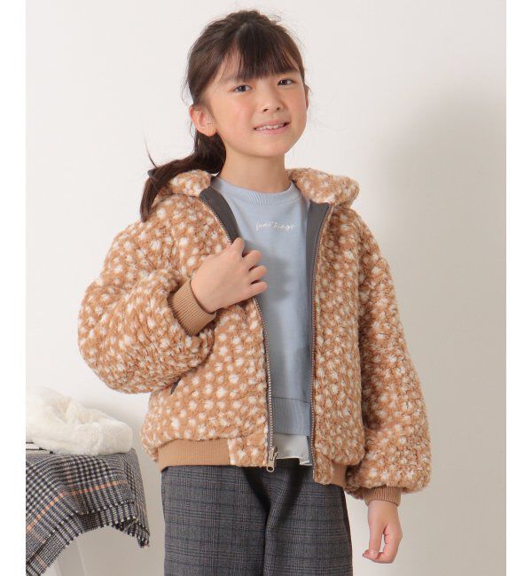 ikka kids「リバーシブルボアブルゾン（120~160cm）」|その他|