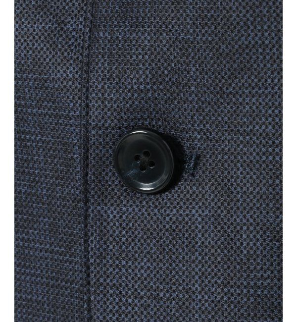 IKKA LOUNGE「【セットアップ対応】メッシュチェックテーラードジャケット」|テーラードジャケット|