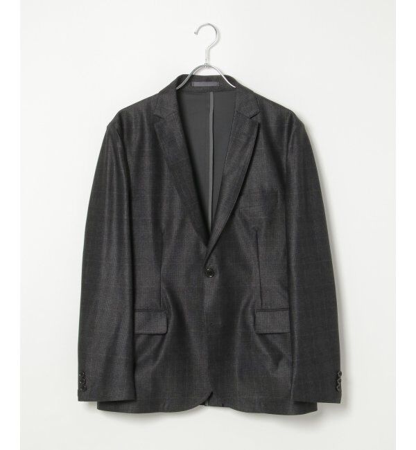 IKKA LOUNGE「【セットアップ対応】メッシュチェックテーラードジャケット」|テーラードジャケット|