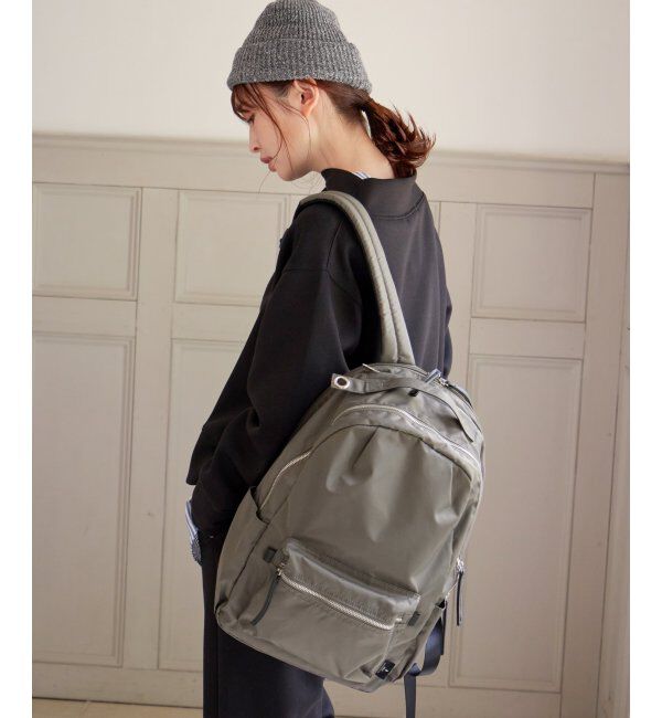 ikka「撥水ナイロン8ポケットリュック」|その他|