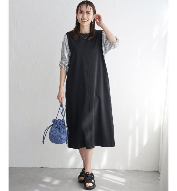 ikka「細編み巾着ショルダーバッグ」|その他|