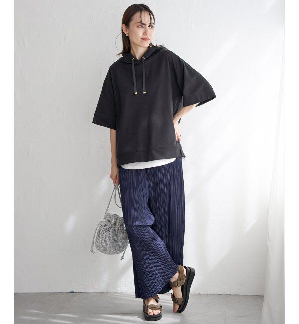 ikka「細編み巾着ショルダーバッグ」|その他|